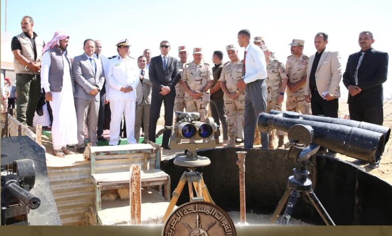 الجيش الثالث الميدانى يفتتح مزار النقطة الحصينة بعيون موسى بعد إنتهاء أعمال تطويره 1 FB IMG 1761215042738