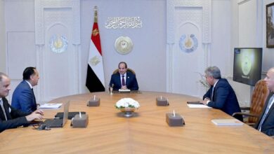الرئيس تابع الاستعدادات الجارية لتنظيم الاحتفالية الكبرى للمتحف المصري الكبير 2 FB IMG 1761398380732
