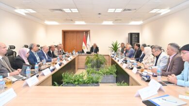وزير الري في إجتماع لجنة تنظيم إيراد نهر النيل 5 IMG 20251005 WA0019