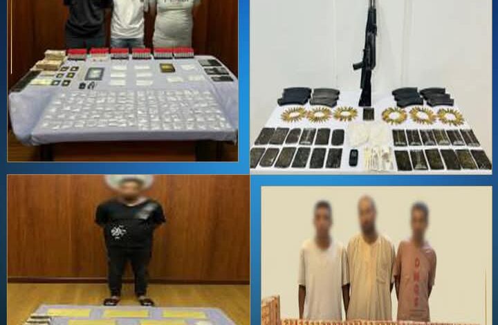 في معركة مع الشرطة ..مصرع عنصريين شديدي الخطورة وضبط باقي العناصر وبحوزتهم 10 قطع أسلحة نارية و 134 كيلو مخدرات تقدر ب82 مليون جنية 1 Screenshot ٢٠٢٥١٠١٤ ١٢٢٨٥٥