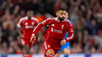 محمد صلاح يستعد لهز شباك مانشستر يونايتد في مبارة اليوم 2 مو صلاح