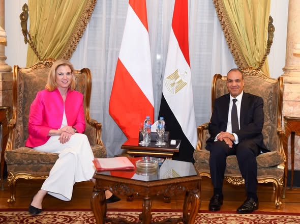 للتنسيق إزاء القضايا الدولية .. وزير الخارجية يلتقي وزيرة خارجية النمسا 1 573019009 1388104326693317 4274000755717549792 n