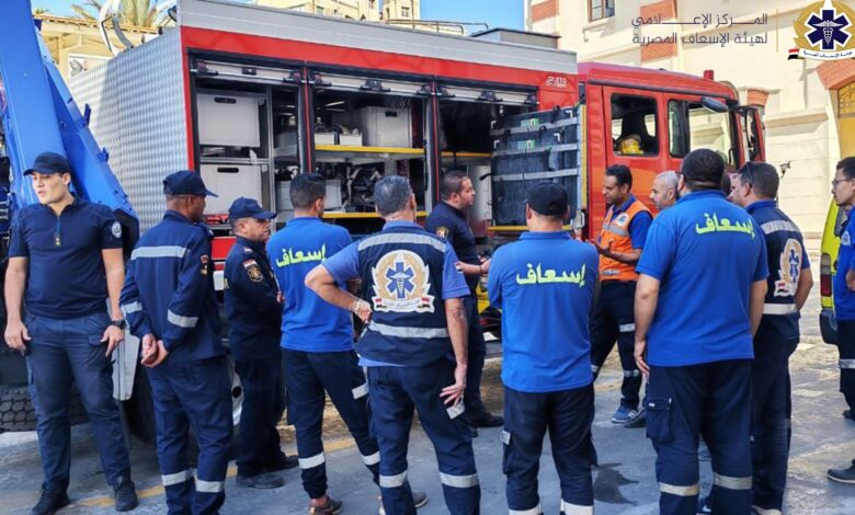 تدريبات مشتركة بين هيئة الإسعاف المصرية والإدارة العامة للدفاع المدني بالاسكندرية 1 573554561 1120913446881375 4738793377018287246 n