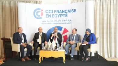 وزير العمل يستعرض أثر قانون العمل الجديد على مناخ الاستثمار بغرفة التجارة والصناعة الفرنسية بمصر 3 578246688 1395247789312304 6872908733561653281 n
