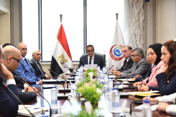وزير الصحة يبحث مع ممثلي شركة «ميريت» توطين صناعة المستلزمات الطبية في مصر 1 579651285 1395238965979853 794984576661388447 n