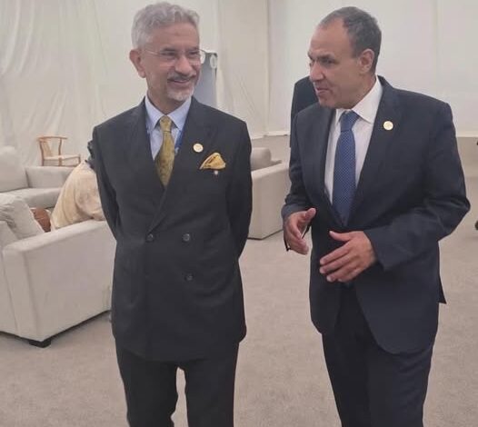 د. بدر عبد العاطي يلتقي الدكتور سوبرامانيام جايشانكار وزير خارجية جمهورية الهند على هامش قمة مجموعة العشرين 1 587358294 1407882278048855 1152884996496973975 n
