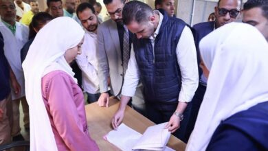 نائب وزير الصحة يتفقد مستشفى الحمام المركزي بمطروح للاطمئنان على جودة الخدمات الطبية المقدمة للمواطنين 6 FB IMG 1762439388202