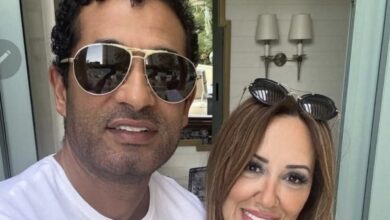 حكاية الفنان عمرو سعد وزوجته " ورا كل باب" 3 FB IMG 1762596751502 1
