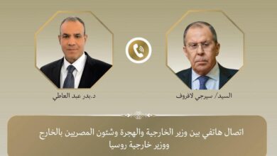 وزير الخارجية يتلقي اتصالا هاتفيا من نظيره الروسي لافروف 4 FB IMG 1762600791878
