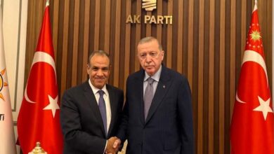 وزير الخارجية يلتقي الرئيس التركي رجب طيب إردوغان في أنقرة 3 FB IMG 1762963528714