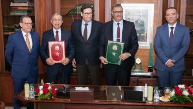 الأكاديمية العربية ومعهد الدراسات البحرية بالمغرب يوقعان مذكرة لتعزيز "الاقتصاد الأزرق" وتأهيل الكفاءات. 5 FB IMG 1763142715264