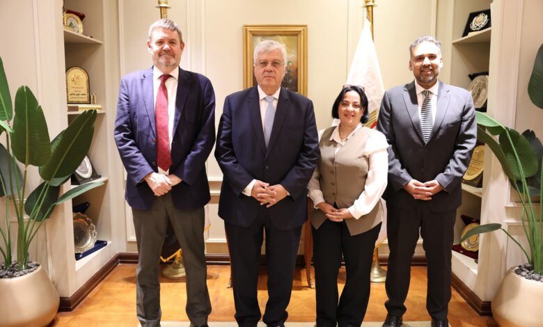 وزير التعليم العالي يبحث تعزيز التعاون الأكاديمي والعلمي مع المجلس الثقافي البريطاني 1 FB IMG 1763196912085
