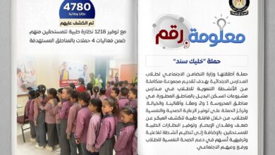 حملة "خليك سند" داخل المدارس الابتدائية تهدف إلى تقديم خدمات صحية ونفسية للطلاب 4 FB IMG 1763729985550