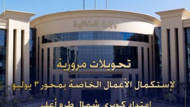 المرور : غلق كلي لامتداد كوبري طريق طرة 3 FB IMG 1763732910830