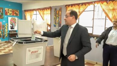 وزير المالية يدلي بصوته فى انتخابات مجلس النواب 3 FB IMG 1763986275981