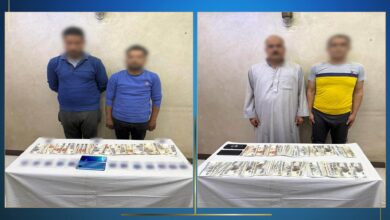 جرائم انتخابية ..ضبط 33 شخص بينهم سيدة ومهتز عقليا في 24 ساعة 6 FB IMG 1764057555616