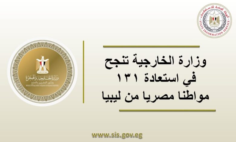 منذ ساعات .. استعادة 131 مواطن مصري بعد إطلاق صراحهم من ليبيا 1 FB IMG 1764259486076