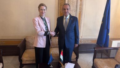 وزير الخارجية يلتقي الممثلة العليا للشئون الخارجية والسياسة الأمنية للاتحاد الأوروبي 4 FB IMG 1764327170805