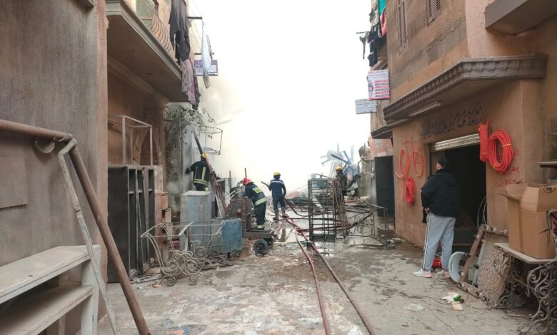 وزير الثقافة : السيطرة على حريق موقع تصوير مفتوح باستوديو مصر دون خسائر في الأرواح أو بنية الاستوديو 1 FB IMG 1764338372682