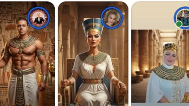 بمناسبة افتتاح المتحف الكبير.. ثورة مصرية على الفيس بالزي الفرعوني بتقنية AI 4 Screenshot ٢٠٢٥١١٠٢ ١٧٣٦٥١