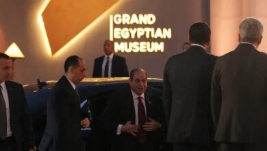 وصول الرئيس إلى المتحف المصري الكبير 6 Screenshot ٢٠٢٥١١٠٢ ١٨٢١٢٠