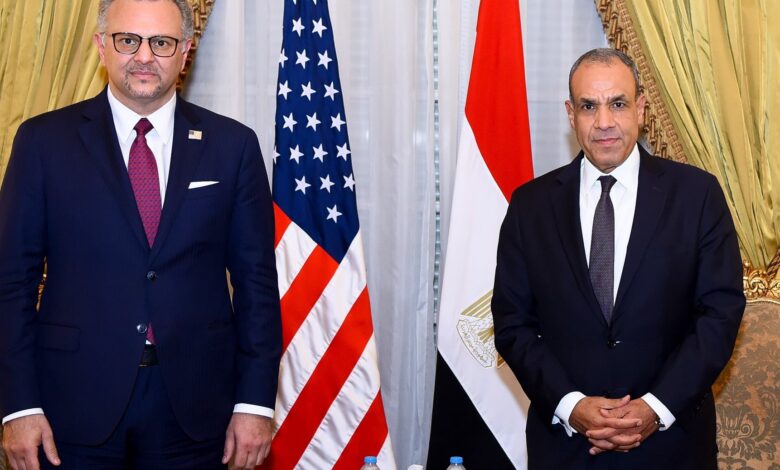 وزير الخارجية المصري يترأس الحوار المصري الأمريكي بشأن القضايا الأفريقية 1 وزير الخارجية المصري