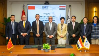 باستثمارات 100 مليون دولار … اقتصادية قناة السويس توقّع عقد مع "جاسان جروب" الصينية لإقامة أكبر مجمع متكامل للغزل والنسيج والملابس الجاهزة بالقنطرة غرب الصناعية 2 3d5f52e1 719a 4844 8397 8d24f8b5b6d1