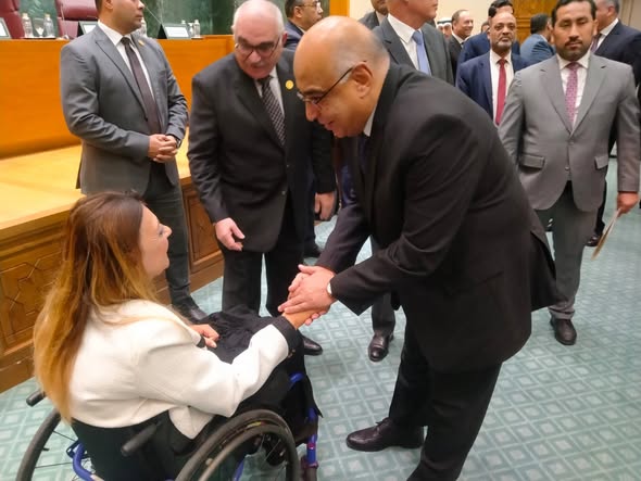 المشرف العام على "القومي للأشخاص ذوي الإعاقة" تُشارك في المؤتمر السنوي للاجتماع الواحد والعشرين لرؤساء إدارات وهيئات قضايا الدولة "نزاعات الدولة" في الدول العربية 1 591323697 1414911867345896 2825902302531416999 n