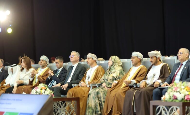 وزير البترول والثروة المعدنية يشارك متحدثاً رئيسياً في الجلسة الوزارية الافتتاحية للنسخة الرابعة من قمة عمان للهيدروجين الأخضر 1 593927040 1414956154008134 6495252445653754931 n