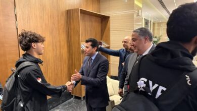 وزير الرياضة يستقبل أبطال التايكوندو المصري بعد الإنجاز التاريخي في بطولة العالم بكينيا 5 597046929 1420027166834366 2994264289887775896 n