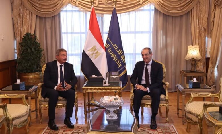 وزير الاتصالات و رئيس الأعلى للإعلام يؤكدا على صون حقوق الملكية الفكرية بالفضاء الالكتروني 1 597429775 1156976849931392 3799900163082206253 n