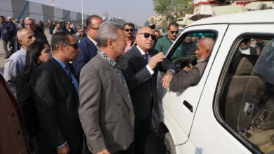 محافظ القاهرة يفاجئ سائقي الميكروباص أعلى دائري السلام 4 600256602 1313578220798261 1037602392224202402 n