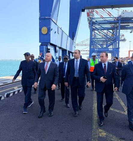 انطلاقة كبيرة للتعاون المشترك بين مصر وجيبوتي في مجالات النقل البحري والمناطق اللوجستية والطاقة الخضراء.. 1 606689295 1437196801784069 3963990528847010826 n