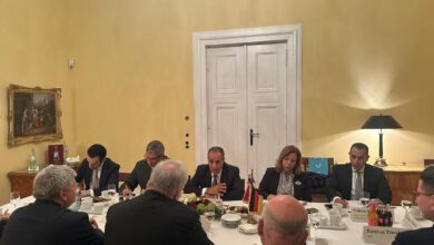 وزير الخارجية يلتقي مجموعة الصداقة البرلمانية المصرية الألمانية في البوندستاج 2 FB IMG 1764752015376