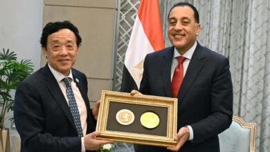 مدبولي يتسلم "ميدالية أغريكولا" أرفع أوسمة منظمة الأغذية والزراعة للأمم المتحدة (الفاو) الممنوحة إلى فخامة الرئيس عبد الفتاح السيسي 4 FB IMG 1765294252967