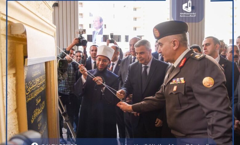 الأزهري وخالد يفتتحان مسجدَي الواحد الأحد والهادي البديع بمشروعي بشاير الخير 3 و5 بحي القباري 1 FB IMG 1765571846900