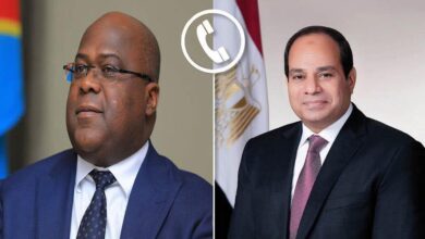 الرئيس عبد الفتاح السيسي يتلقى اتصالاً هاتفياً من الرئيس فيليكس تشيسيكيدي، رئيس جمهورية الكونغو الديمقراطية 6 FB IMG 1765995459444