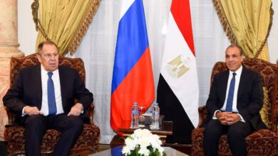 مشاورات سياسية بين وزيرى الخارجية المصري والروسي بالقاهرة 6 FB IMG 1766161646528