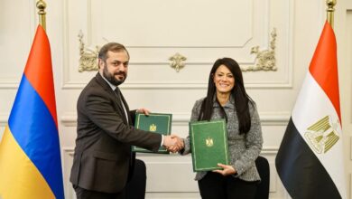 وزيرة التخطيط والتنمية الاقتصادية والتعاون الدولي ونظيرها الأرميني يترأسان أعمال الدورة السادسة للجنة المصرية–الأرمينية المشتركة للتعاون الاقتصادي والعلمي والفني 2 FB IMG 1766490898560