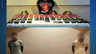 سقطوا في قبضة الأمن ..مصرع 5 عناصر إجرامية وضبط باقي العناصر وبحوزتهم طن ونص مخدرات متنوعة تقدر ب103 مليون جنية 6 FB IMG 1766495670678