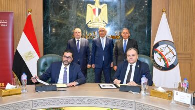 النيابة العامة توقع بروتوكولي تعاون مع بنك مصر و«I-Score» لتعزيز الرقابة القضائية والتحول الرقمي 5 FB IMG 1766945205764