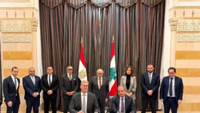 في إطار دورها كمركز إقليمي لتداول الغاز.. توقيع مُذكرة تفاهم بين مصر ولبنان لإمداد محطة دير عمار بالغاز الطبيعي 2 FB IMG 1767017136956