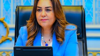 د. منال عوض تتلقى تقريراً من لجنة التحول الرقمي بالوزارة لمتابعة مستوى الخدمات المقدمة للمواطنين بالمراكز التكنولوجية بأسوان 2 FB IMG 1767178196044