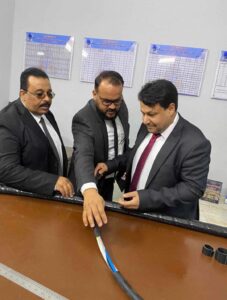 خبرة 29 سنه في صناعة ماكينات الكابلات .. رجل الأعمال المهندس محمد السيد رئيس شركة السعودي للكابلات: عدت إلى مصر تلبية لدعوة الرئيس عبد الفتاح السيسي بتوطين الصناعة ونقل التكنولوجيا 5 IMG 20251211 WA0035