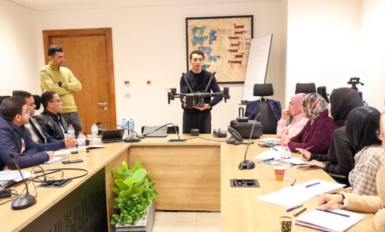 الري : إستخدام طائرات الدرون فى متابعة المنظومة المائية 1 IMG 20251219 WA0010
