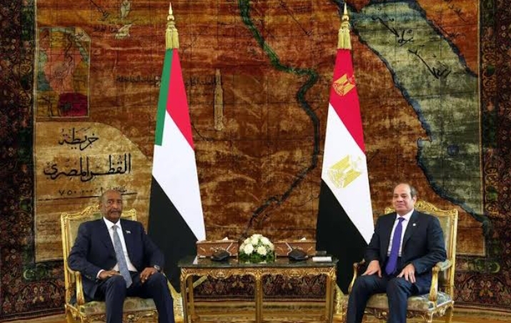 الرئيس السيسي استقبل الفريق أول ركن عبد الفتاح البرهان رئيس مجلس السيادة الانتقالي السوداني 1 Screenshot ٢٠٢٥١٢١٨ ١٤٥٩٣١