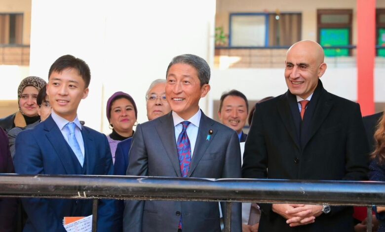 وزير التربية والتعليم يصطحب وفدا من البرلمان الياباني في زيارة للمدرسة المصرية اليابانية بمدينة العبور 1 613205947 1306916081466329 4323185247111859142 n