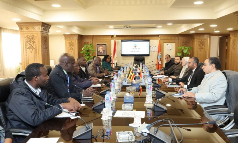 المقاولون العرب تستقبل وفد أوغندي تعزيزاً للتعاون وتبادل الخبرات 1 615327755 1200929582164745 1295889581058432718 n