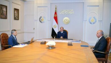 الرئيس عبد الفتاح السيسي يجتمع مع الفريق أسامة ربيع رئيس هيئة قناة السويس. 3 618942255 1441363684019022 7560631187688147818 n