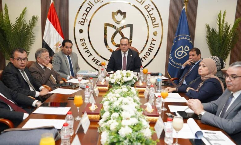 مجلس إدارة الهيئة العامة للرعاية الصحية يهنئ الرئيس السيسي ورئيس الوزراء ونائب رئيس الوزراء وزير الصحة والسكان وقداسة البابا تواضروس بالعام الميلادي الجديد 2026 1 FB IMG 1767265302983